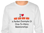 One-To-Many Relationship DBA Tshirt
