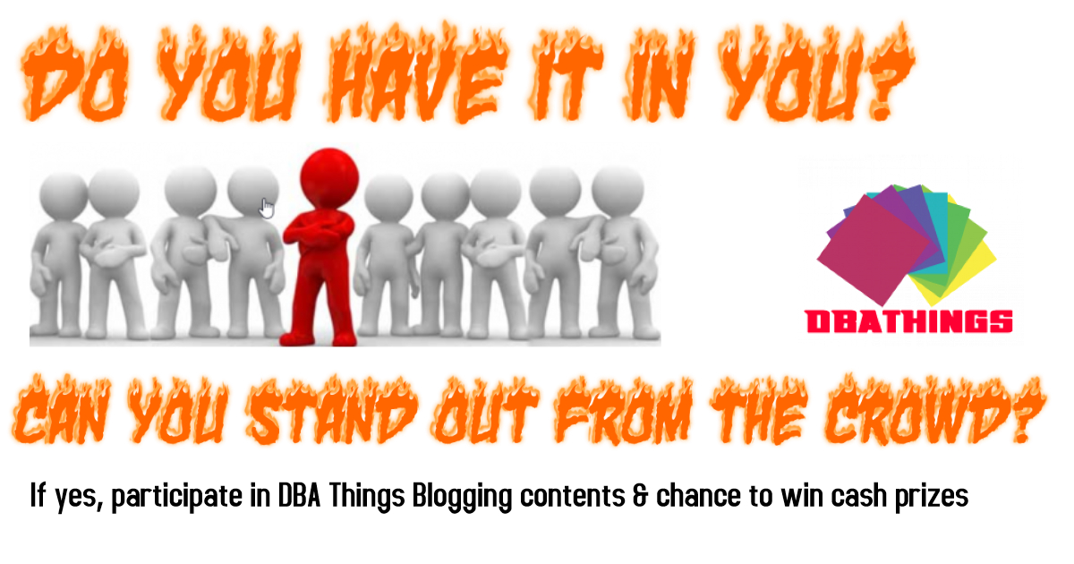 March 2017 – DBA Things blogging contest