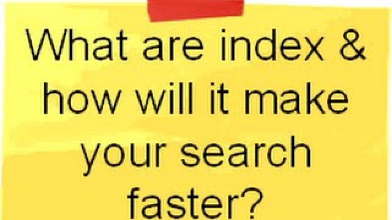 Sql Server Index Hint | SQL Server training and interview question:-What is index and how does it make your search faster ?.