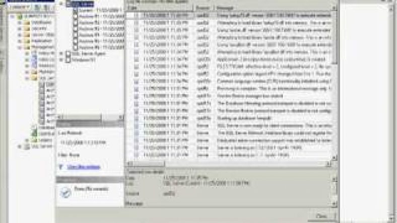 sql server logs | Understanding and Optimizing the SQL Server Error Logs
