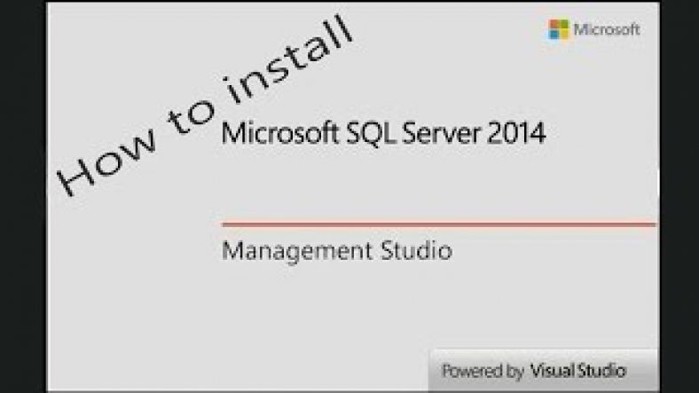 sql server 2014 | How to Install SQL Server 2014 Express and SQL Server Management Studio 2014 Express